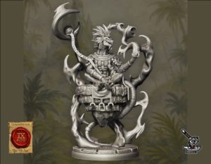 Zyrrath, prêtre des étoiles Homme-Lézards