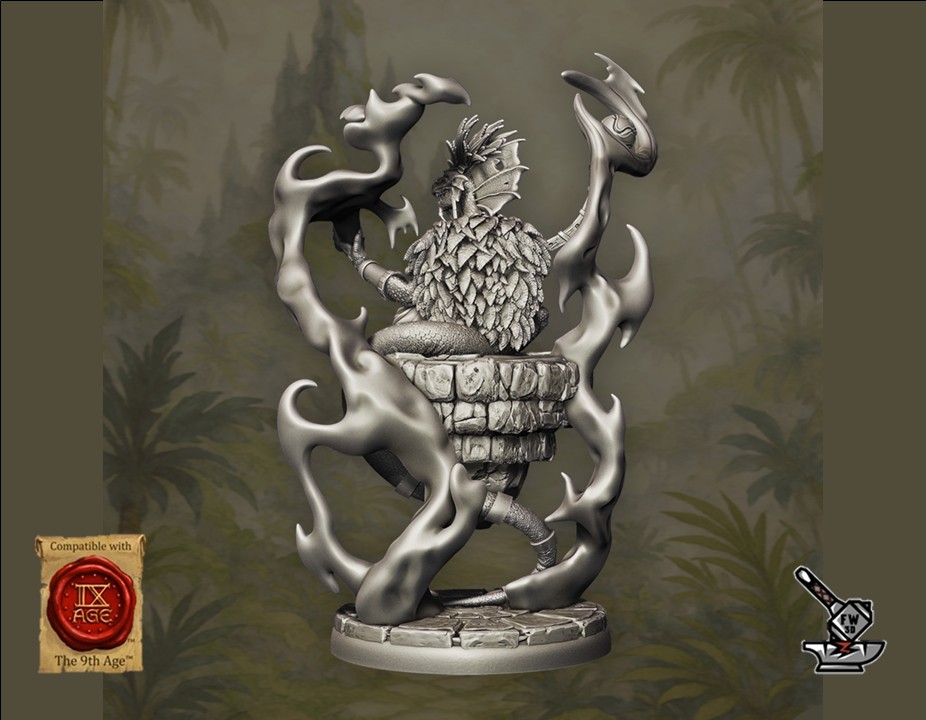 Zyrrath, prêtre des étoiles Homme-Lézards – Image 2