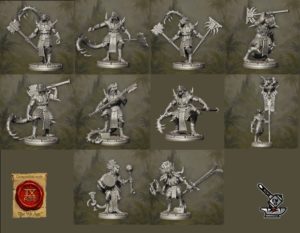 10 Guerriers Homme-Lézards