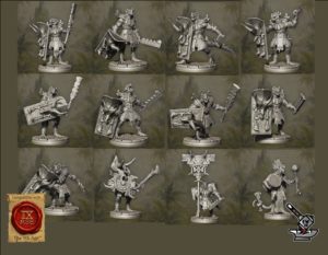 10 Gardes Homme-Lézards
