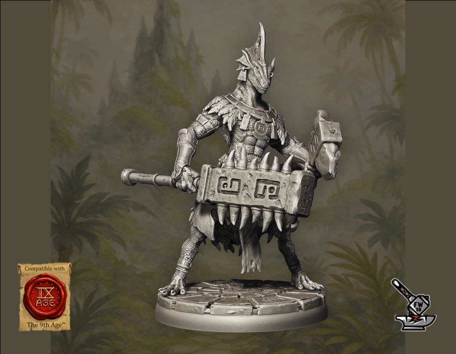 10 Lizardmen Fighters - Image 5