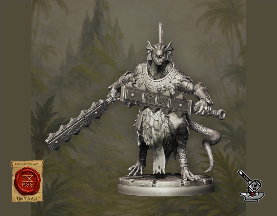 10 Lizardmen Fighters - Image 7