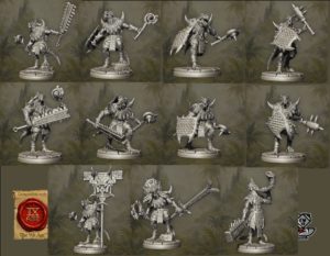 10 Berserks Homme-Lézards