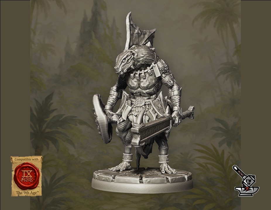 10 gecko scouts Lizardmen - Image 7