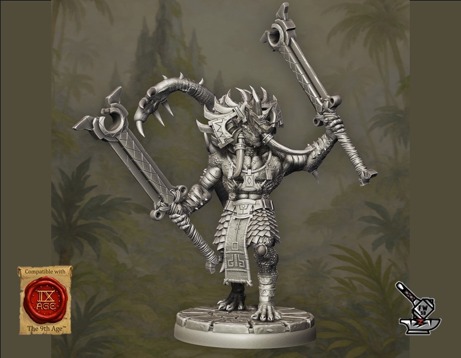 Pack de champions Homme-Lézards – Image 4