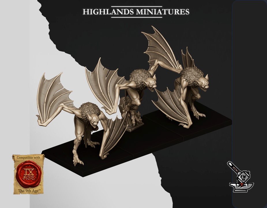 3 Chauve-souris des Cryptes