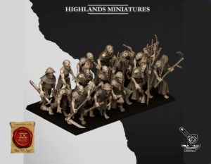 10 Zombies mort-vivants