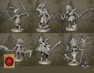 Pack de champions Homme-Lézards