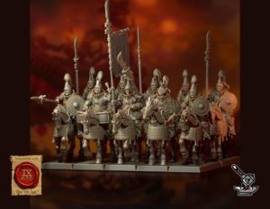 10 Chevaliers Emerald de l'Empire Céleste (Emerald Cavalry)