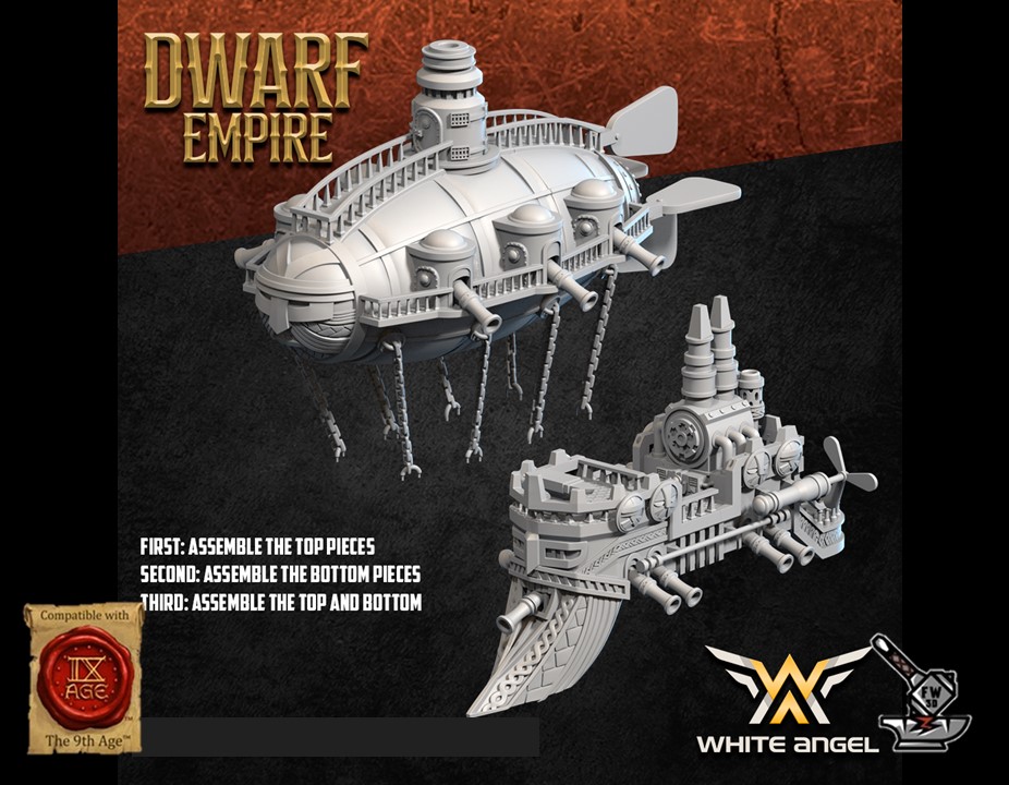 Zeppelin Deluxe de l'Empire Nain - Image 6