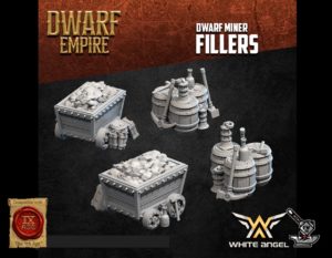Décors de mineurs de l'Empire Nain
