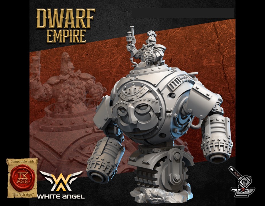 Machine Golem de l'Empire Nain