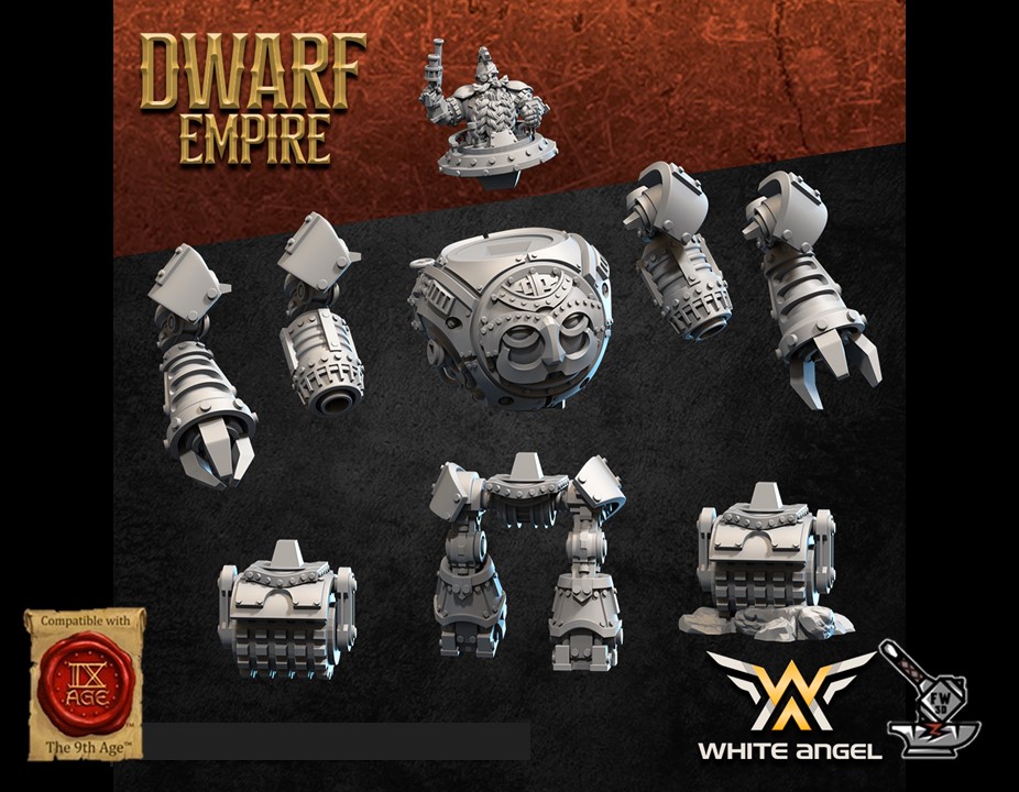 Machine Golem de l'Empire Nain – Image 5