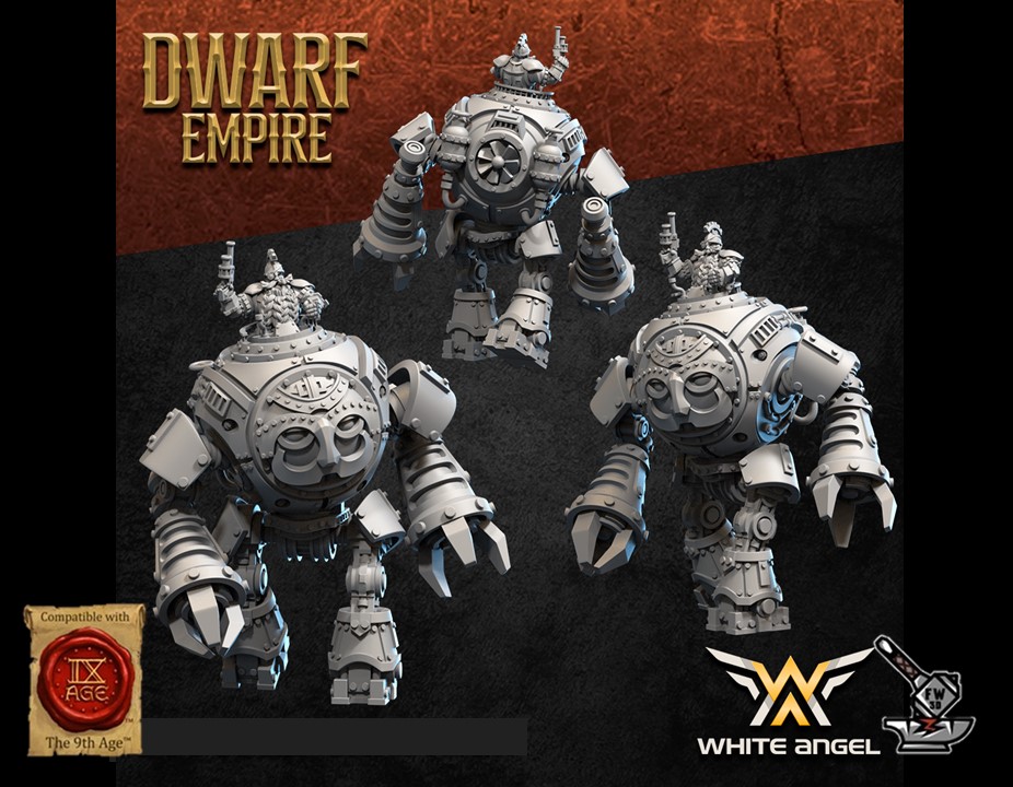 Machine Golem de l'Empire Nain – Image 4