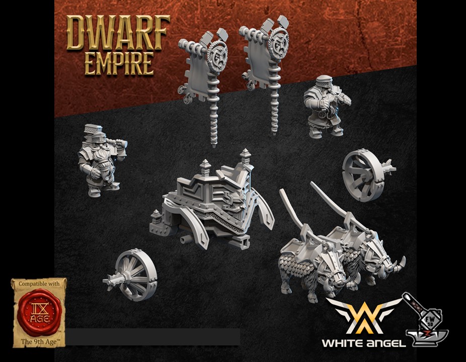 Char à bouquetins de l'Empire Nain – Image 3