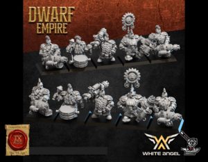 10 CRANCK GUNNER de l'Empire Nains