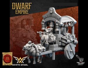 Brasseur sur char de l'Empire Nain