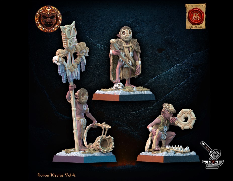 Etat-major des trappeurs Yarablin des Roroa Khans – Image 3