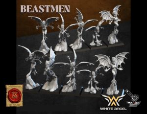 10 Harpies Homme-bêtes
