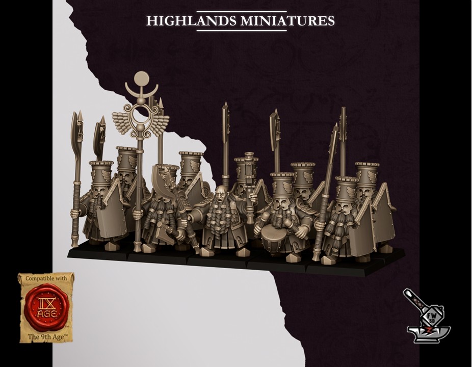 10 Gardes lourds des Sons Of Marduk avec armes et boucliers – Image 2