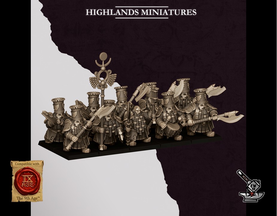 10 Gardes lourds des Sons Of Marduk avec armes à deux mains – Image 2