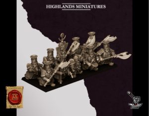 10 Gardes lourds des Sons Of Marduk avec armes à deux mains