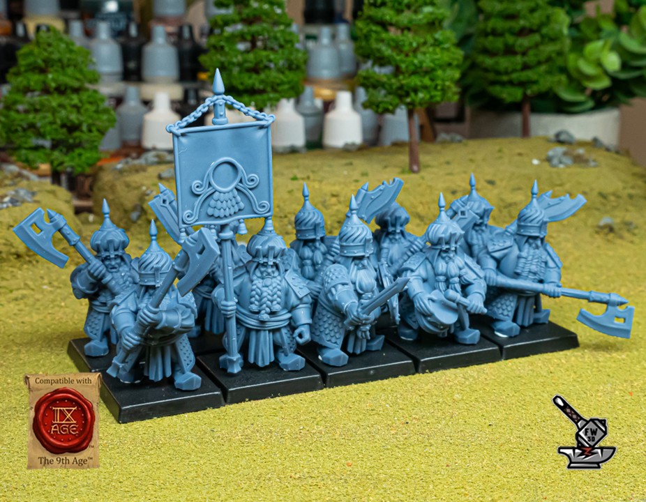 10 Guerriers des Sons of Marduk avec arrmes à deux mains – Image 3