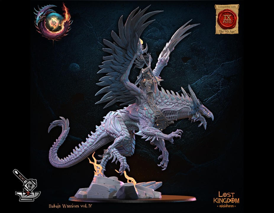 Lord of Nujuka on dragon - Image 4
