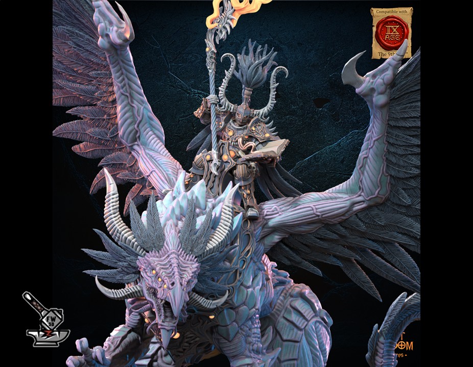 Lord of Nujuka on dragon - Image 3