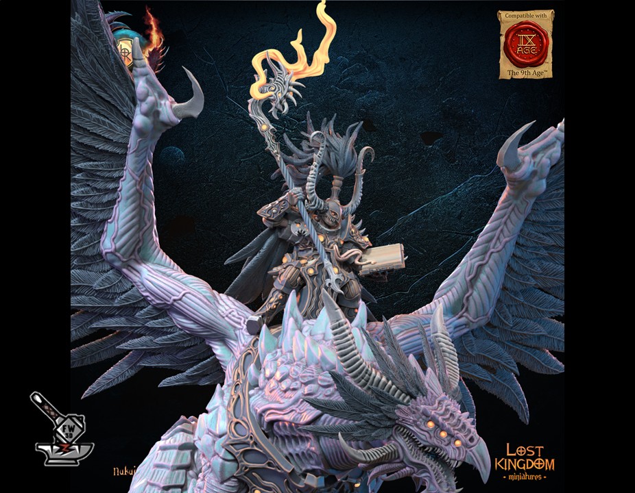 Lord of Nujuka on dragon - Image 2