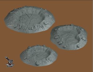 Gothic Sector: Pack de 3 cratères