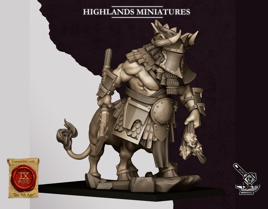 Kusarikku Sons of Marduk avec décor de socle