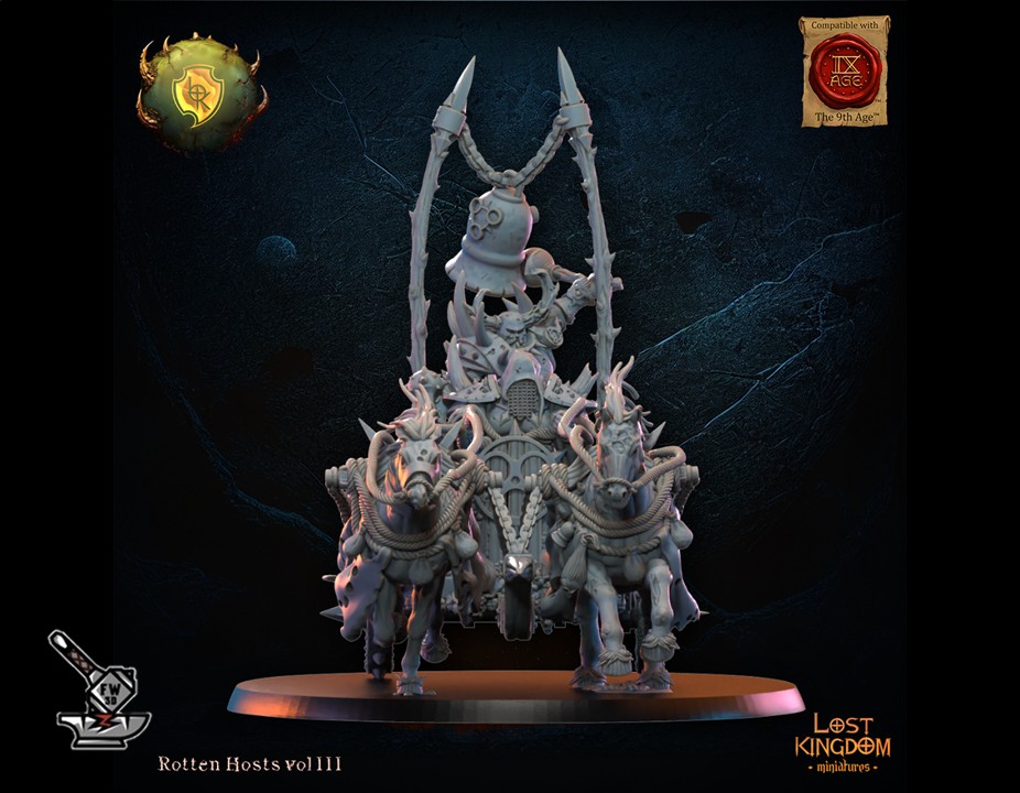 Seigneur des Putrid Chosen sur char - Image 3