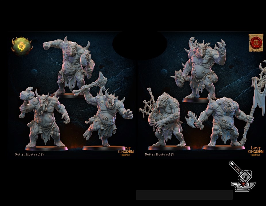 6 Noxious Trolls avec EMC