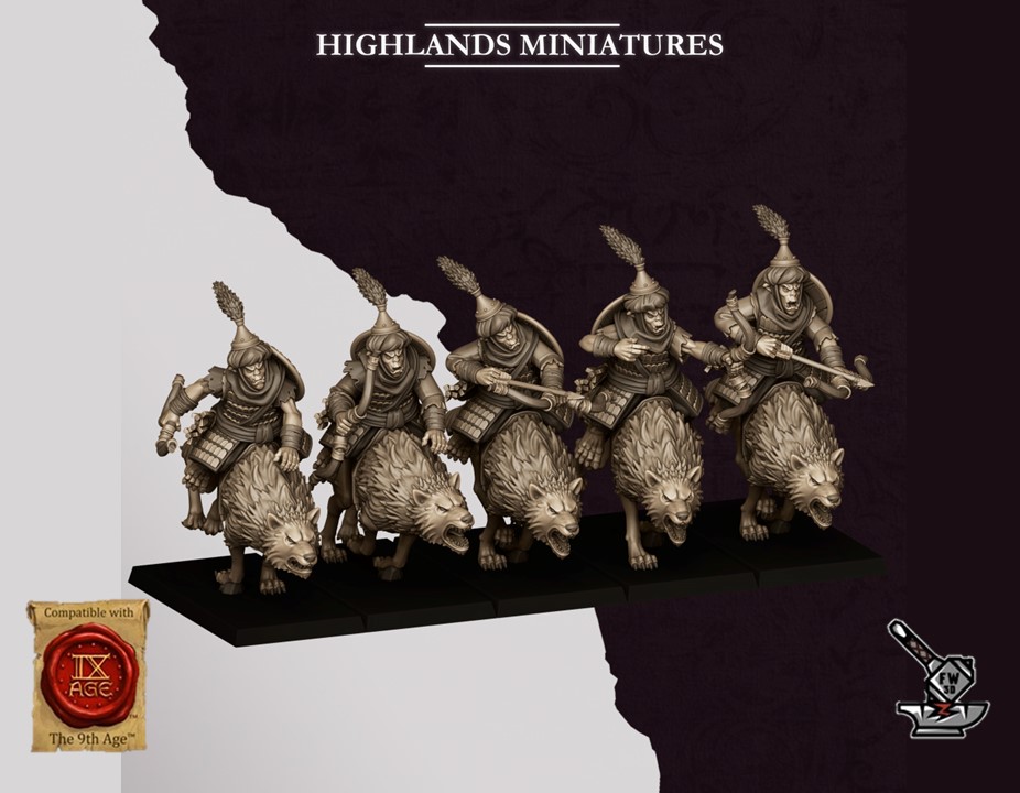 10 Chevaucheurs Hobgobelins des Sons of Marduk avec arcs – Image 2