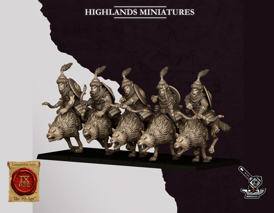 10 Chevaucheurs Hobgobelins des Sons of Marduk avec arcs – Image 3