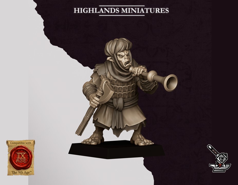 10 Guerriers Hobgobelins des Sons of Marduk avec armes et boucliers – Image 4