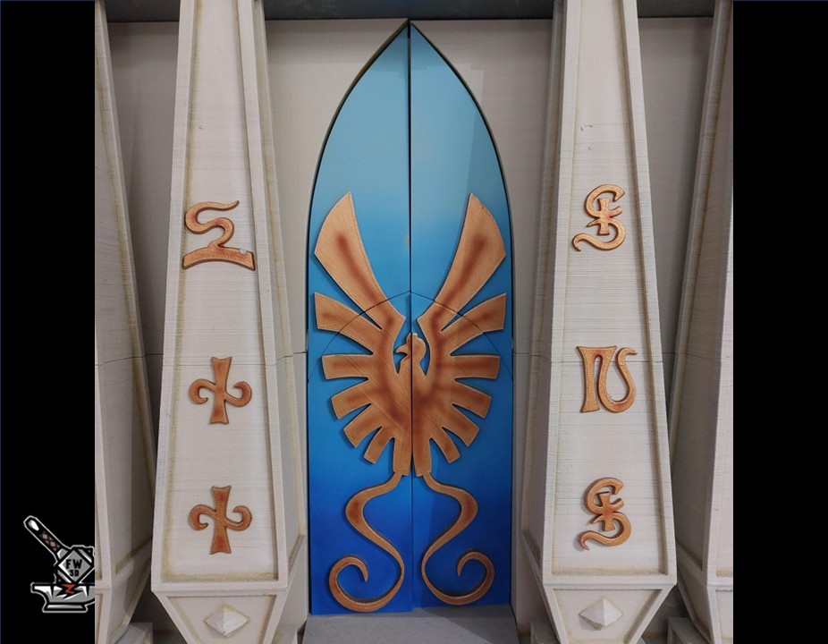 Porte de citée Elfique (fichiers STL) – Image 6