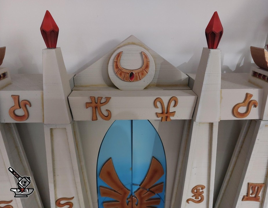 Porte de citée Elfique (fichiers STL) – Image 5