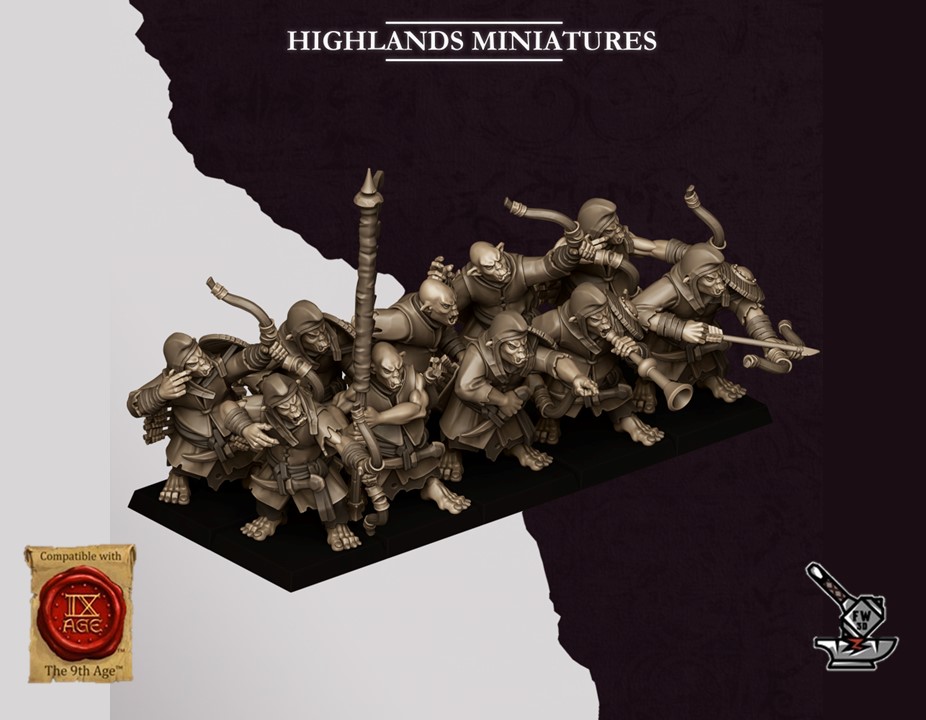 10 Archers Hobgobelins des Sons of Marduk