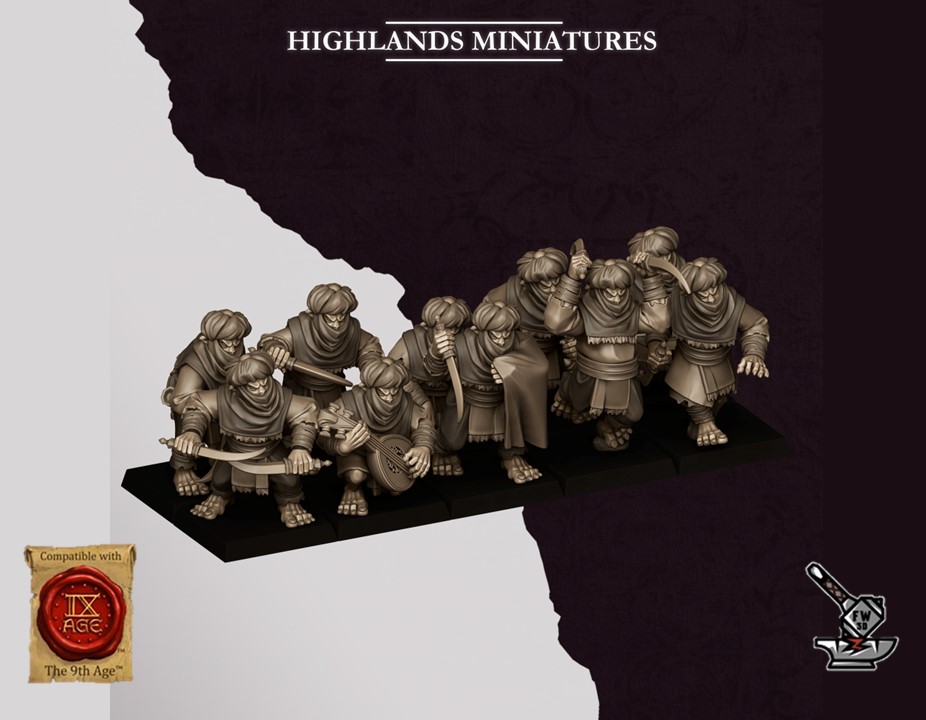 10 Traîtres Hobgobelins des Sons of Marduk avec deux armes – Image 3