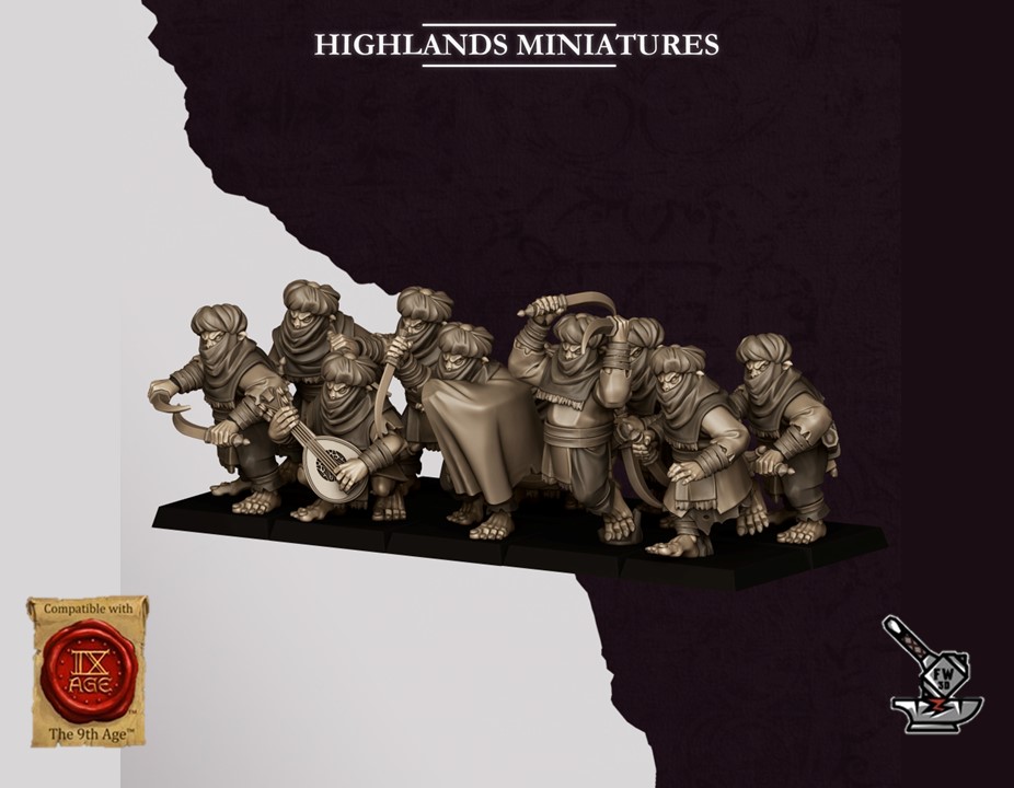 10 Traîtres Hobgobelins des Sons of Marduk avec deux armes – Image 2