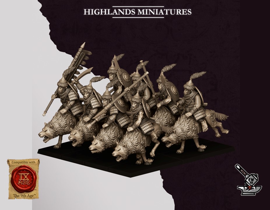 10 Chevaucheurs Hobgobelins des Sons of Marduk avec lances – Image 3