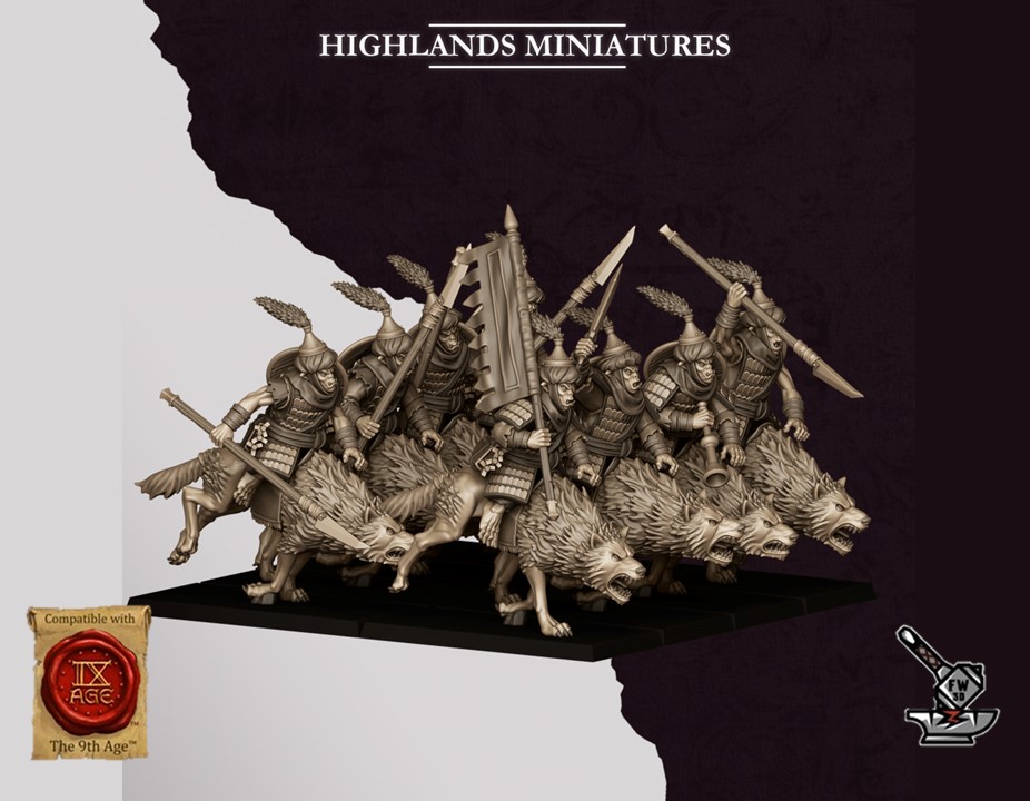 10 Chevaucheurs Hobgobelins des Sons of Marduk avec lances – Image 4