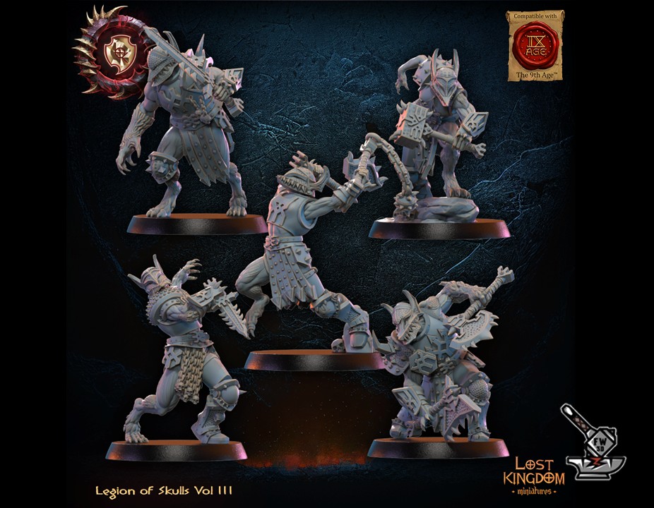 5 Guerriers Mooncurse Forsaken (rang avant) – Image 2