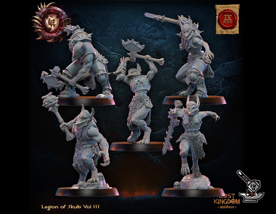 5 Guerriers Mooncurse Forsaken (rang arrière) – Image 3