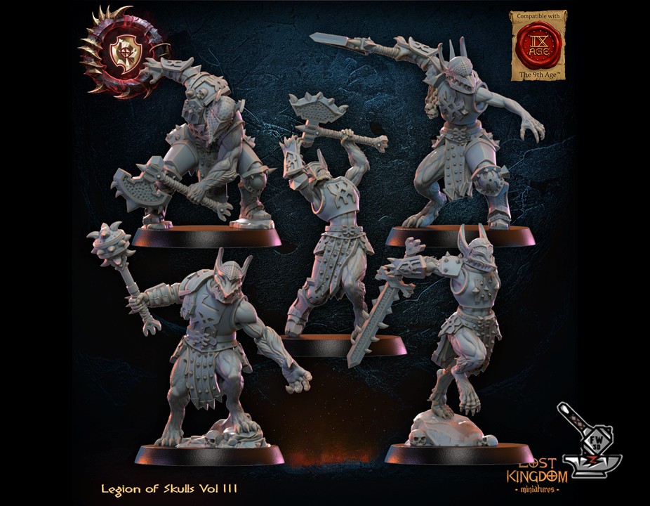Héro + 13 Guerriers Mooncurse Forsaken avec EMC – Image 6