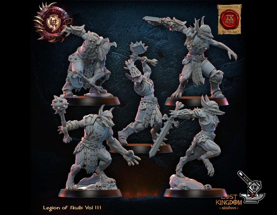 5 Guerriers Mooncurse Forsaken (rang arrière) – Image 2