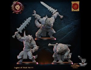 3 loups Mooncurse Forsaken