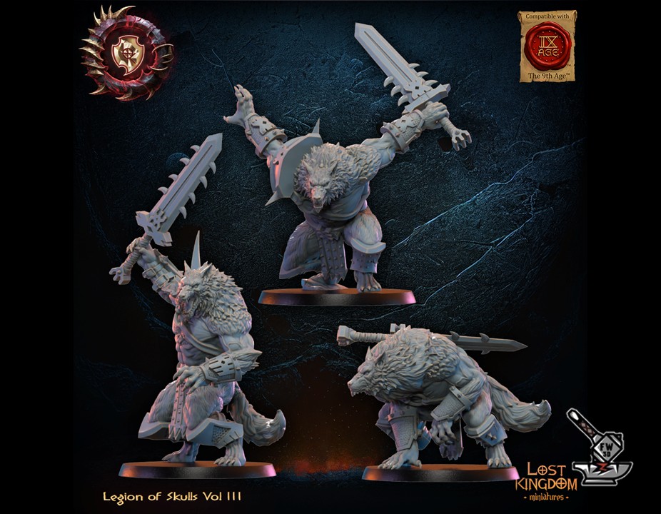 3 loups Mooncurse Forsaken – Image 3